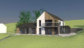 Building section drawing